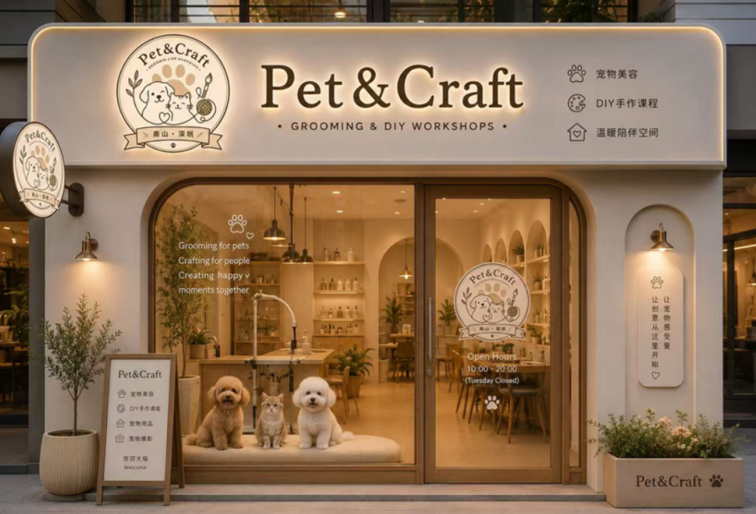 Pet & Craft 店面
